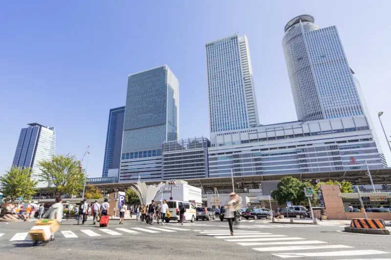 名古屋のファッション街