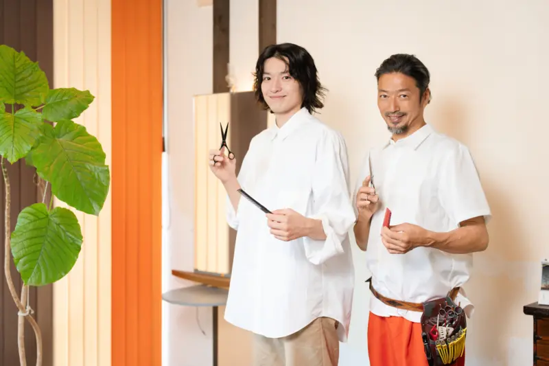 男性美容師