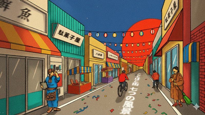 ことばで旅する日本のまち~方言と商店街から見る日本の魅力~